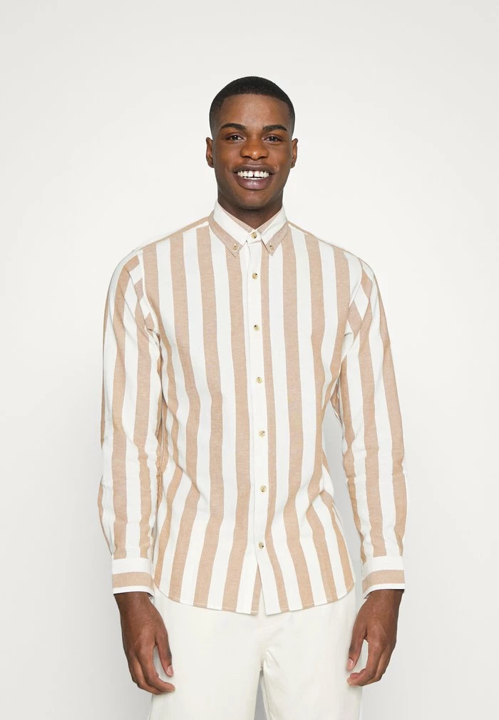 Jack & Jones JJPLAIN TOM - Shirt - Rubber 1 Jack & Jones JJPLAIN TOM - Shirt - Rubber