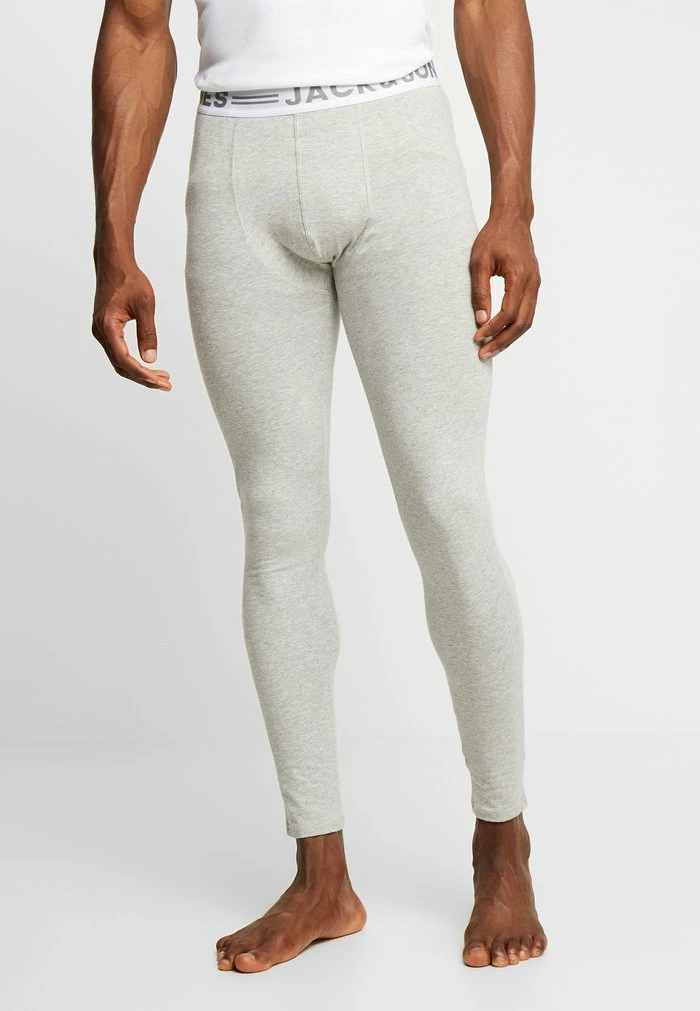 Jack & Jones JACSOLID LONG JOHN - Base Layer - Light Grey Melange 1 Jack & Jones JACSOLID LONG JOHN - Base Layer - Light Grey Melange