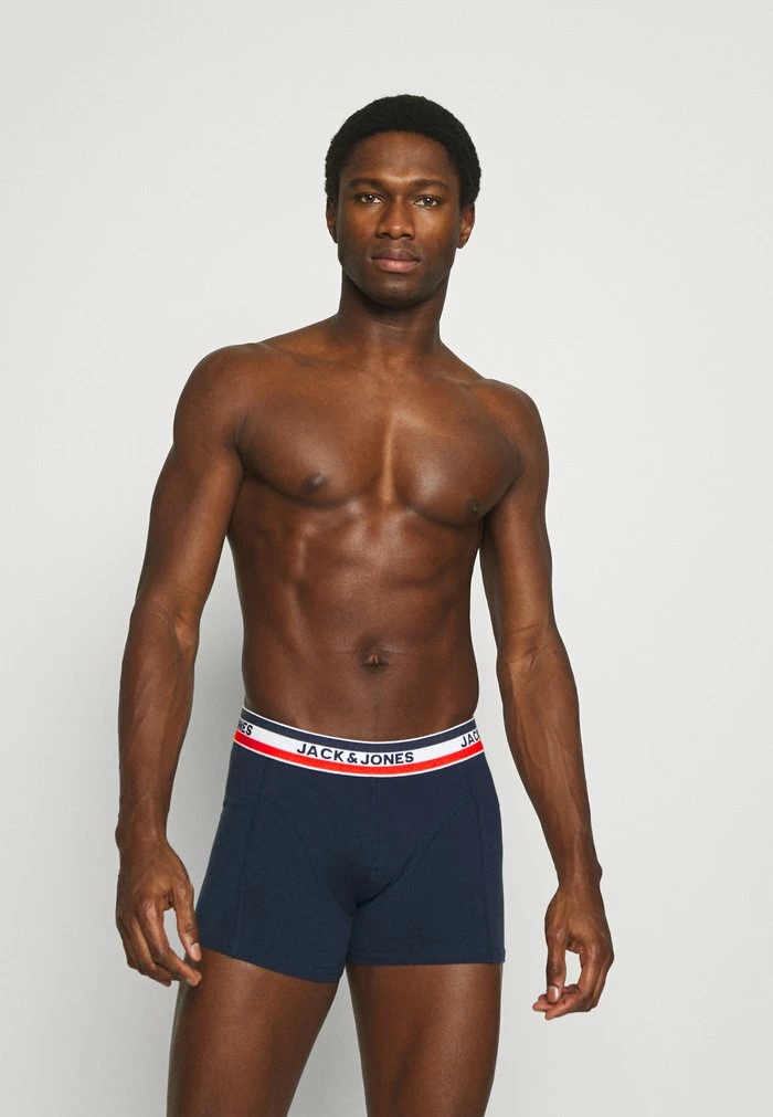 Jack & Jones JACNEW TRUNKS 3 PACK - Pants - White/navy Blazer/black 3 Jack & Jones JACNEW TRUNKS 3 PACK - Pants - White/navy Blazer/black - Image 3