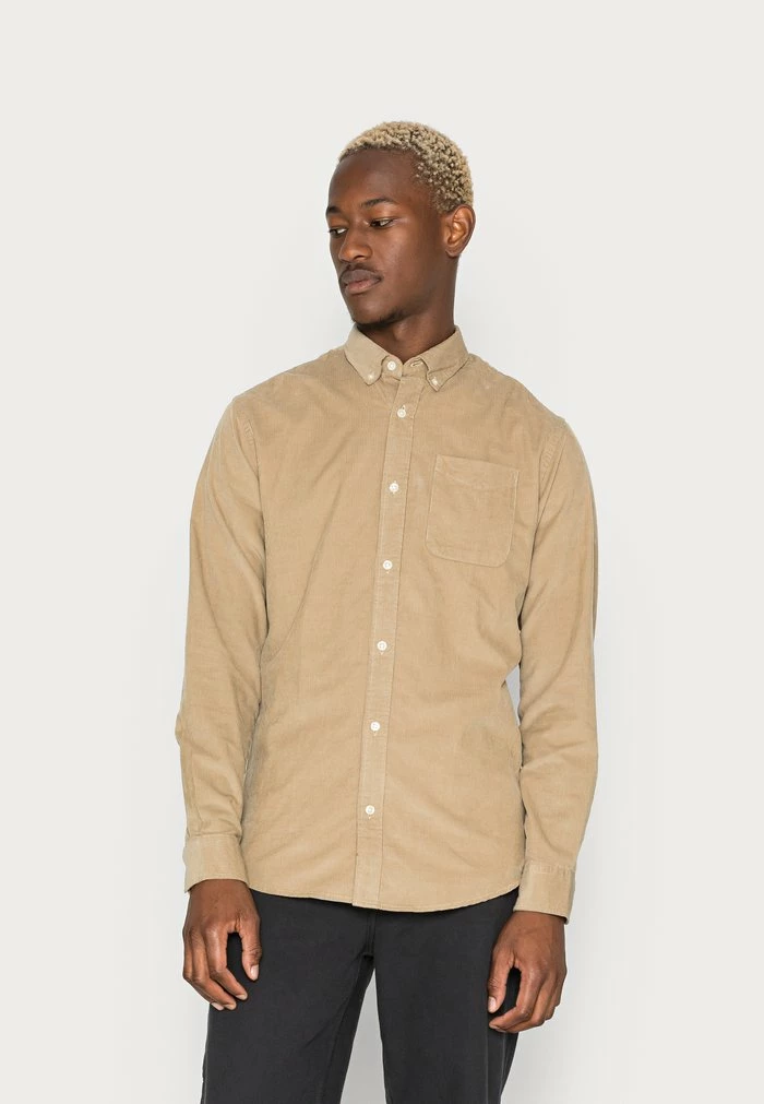 Jack & Jones JJECLASSIC CORDUROY SHIRT - Shirt - Beige 1 Jack & Jones JJECLASSIC CORDUROY SHIRT - Shirt - Beige