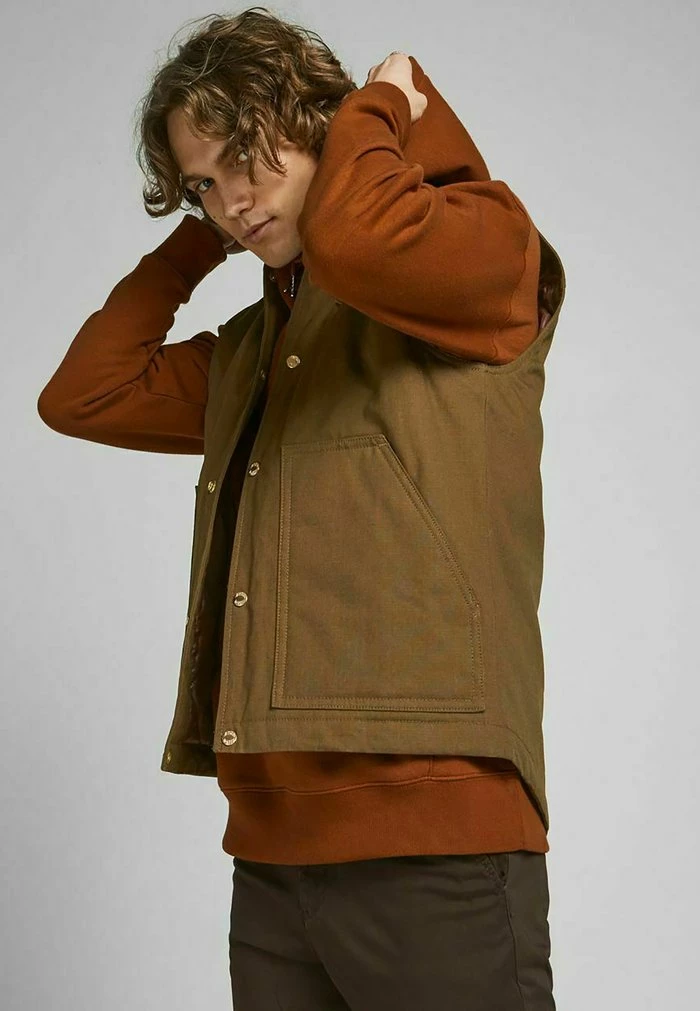 Jack & Jones GEFÜTTERT - Waistcoat - Desert Palm 5 Jack & Jones GEFÜTTERT - Waistcoat - Desert Palm - Image 5