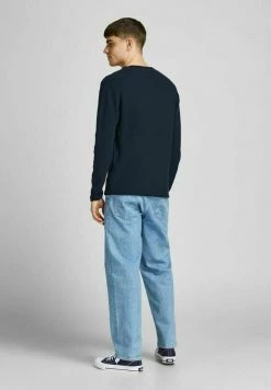 Jack & Jones JORPAUL TONS CREW NECK DETAIL - Jumper - Navy Blazer 9 Jack & Jones JORPAUL TONS CREW NECK DETAIL - Jumper - Navy Blazer -Jack & Jones Shop 979d91f6bde14556957eb85898e2c9bf