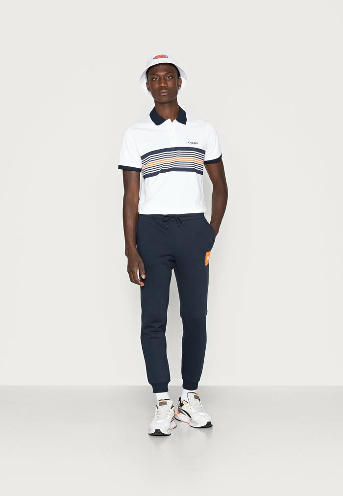 Jack & Jones JPSTGORDON JJJILOCK PANTS - Tracksuit Bottoms - Sky Captain 2 Jack & Jones JPSTGORDON JJJILOCK PANTS - Tracksuit Bottoms - Sky Captain - Image 2