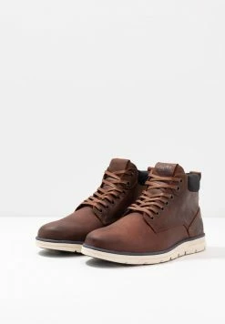 Jack & Jones JFWTUBAR - Lace-up Ankle Boots - Brandy -Jack & Jones Shop 97f7c36b6a244f988c651854721e4ffb