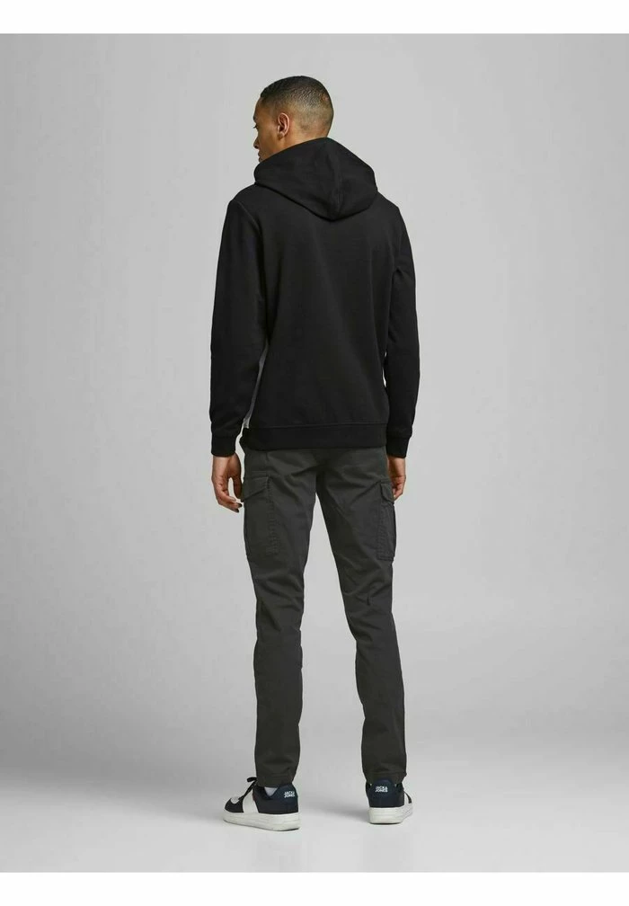 Jack & Jones Cargo Trousers - Black 3 Jack & Jones Cargo Trousers - Black - Image 3