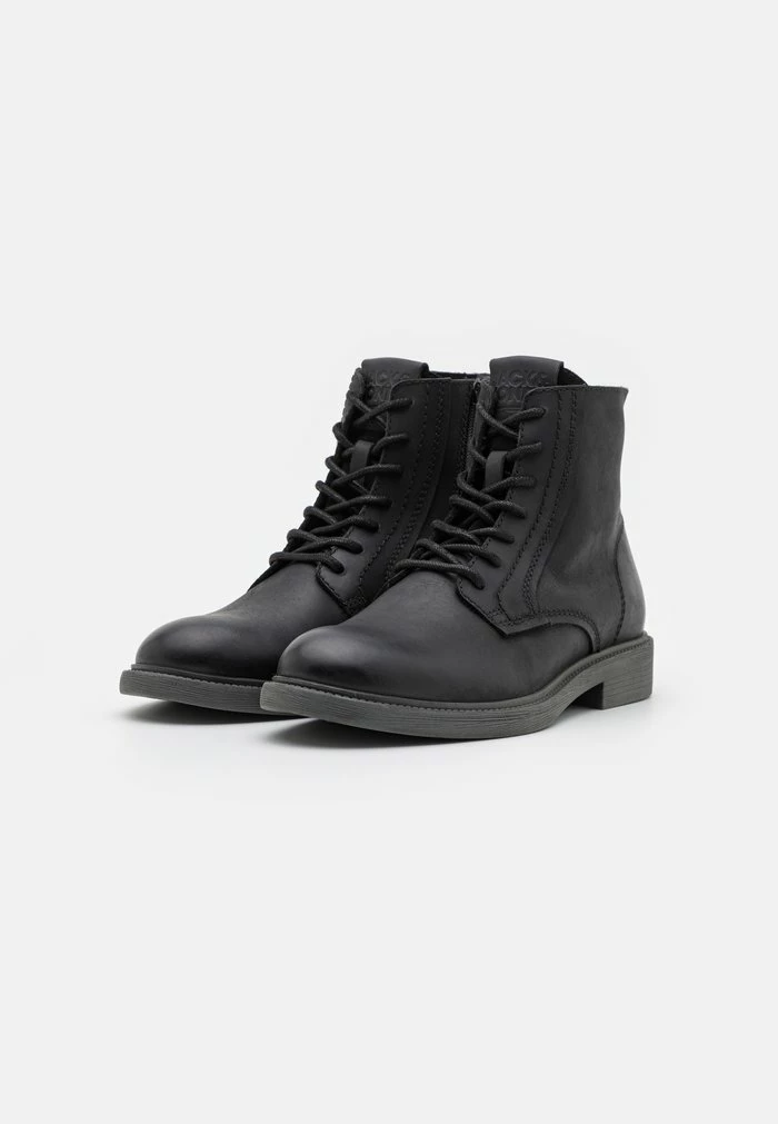 Jack & Jones JFWWALTON BOOT - Lace-up Ankle Boots - Anthracite 2 Jack & Jones JFWWALTON BOOT - Lace-up Ankle Boots - Anthracite - Image 2