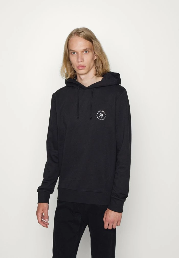 Jack & Jones JJJAXON HOOD 2 PACK - Sweatshirt - Black 1 Jack & Jones JJJAXON HOOD 2 PACK - Sweatshirt - Black