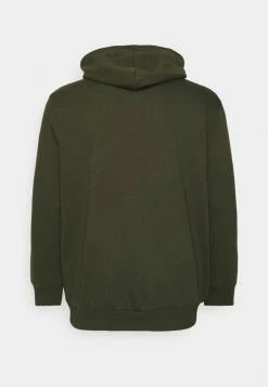 Jack & Jones JJLOCK HOOD - Hoodie - Mottled Olive -Jack & Jones Shop 98aa2736fd5a4ef489b14097fe963f59