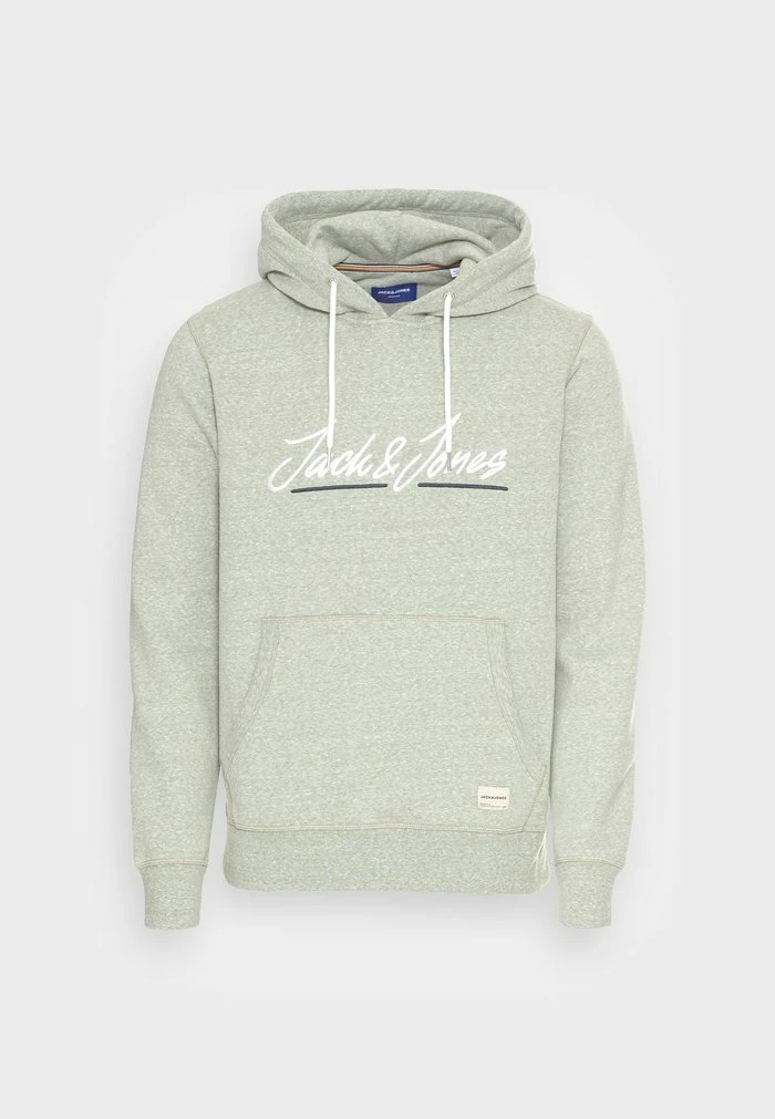 Jack & Jones JORTONS UPSCALE - Hoodie - Oil Green/melange 4 Jack & Jones JORTONS UPSCALE - Hoodie - Oil Green/melange - Image 4