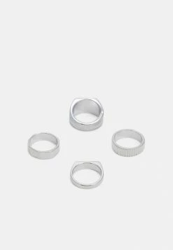 Alternative view of Jack & Jones JACSILVER 4 PACK - Ring - Silver-coloured