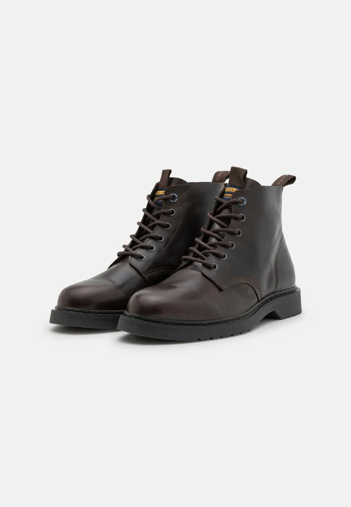 Jack & Jones JFWHASTINGS BOOTS - Lace-up Ankle Boots - Brown Stone 2 Jack & Jones JFWHASTINGS BOOTS - Lace-up Ankle Boots - Brown Stone - Image 2