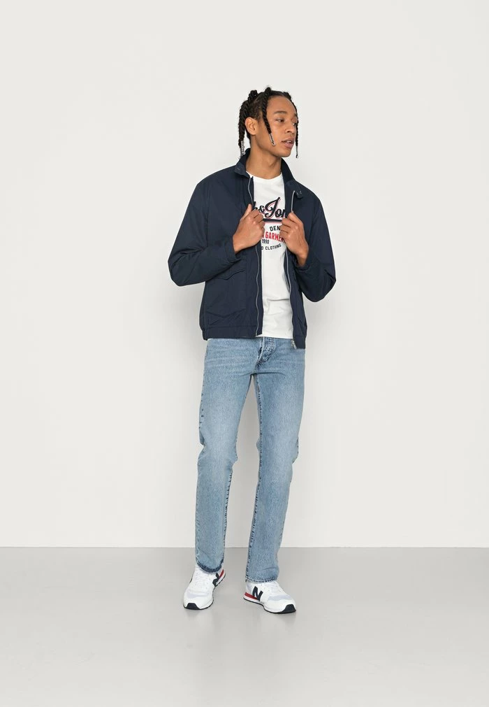 Jack & Jones 3er Pack - Print T-shirt - Navy 1 Jack & Jones 3er Pack - Print T-shirt - Navy