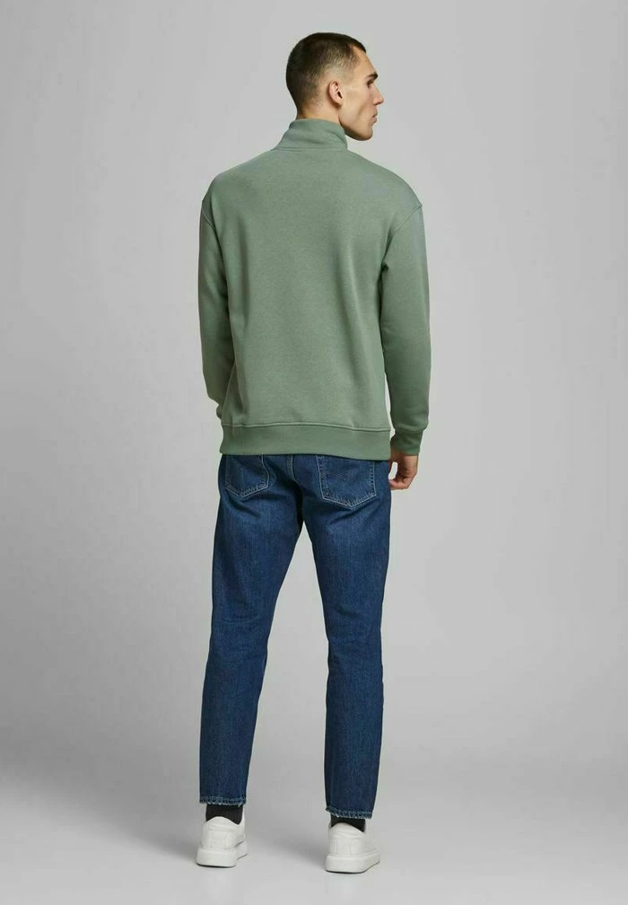 Jack & Jones HALBREISSVERSCHLUSS - Sweatshirt - Sea Spray 3 Jack & Jones HALBREISSVERSCHLUSS - Sweatshirt - Sea Spray - Image 3