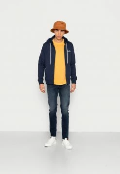 Alternative view of Jack & Jones JORTONS ZIP HOOD - Zip-up Sweatshirt - Navy /solid