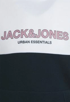 Jack & Jones JJEURBAN BLOCKING HOOD - Sweatshirt - White -Jack & Jones Shop 9b74e89febbd4cb7a486657f8989bd62