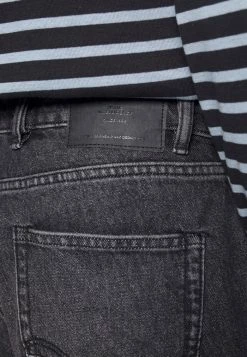 Jack & Jones JJIFRANK JJLEEN - Jeans Tapered Fit - Black Denim -Jack & Jones Shop 9ba7340ccba449d0876c0ce77812aa09