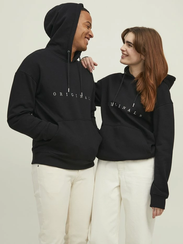 Jack & Jones JORCOPENHAGEN HOOD - Hoodie - Black 1 Jack & Jones JORCOPENHAGEN HOOD - Hoodie - Black