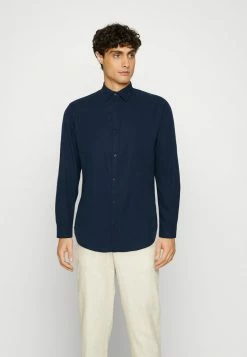 Jack & Jones JJCARL SOLID - Shirt - Navy Blazer
