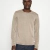 Jack & Jones JJELEO CREW NECK - Jumper - Crockery