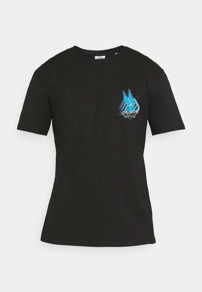 Jack & Jones SPACE JAM - Print T-shirt - Black 4 Jack & Jones SPACE JAM - Print T-shirt - Black - Image 4
