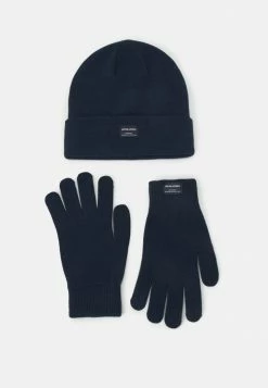 Jack & Jones JACBEANIE GLOVE GIFTBOX SET - Beanie - Navy Blazer