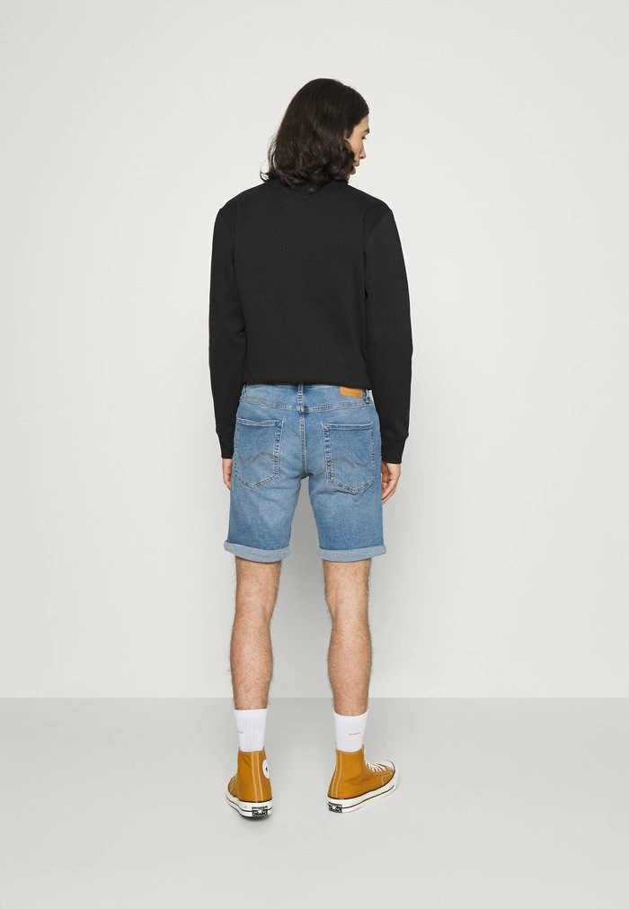 Jack & Jones JJIRICK JJORIGINAL - Denim Shorts - Blue Denim 3 Jack & Jones JJIRICK JJORIGINAL - Denim Shorts - Blue Denim - Image 3
