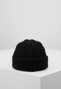 Jack & Jones JACRDD SHORT BEANIE - Beanie - Black -Jack & Jones Shop 9d6c1dcc2a5248e484c148f6abdf3332