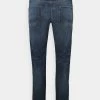 Jack & Jones JJIMIKE JJORIGINAL - Straight Leg Jeans - Blue Denim
