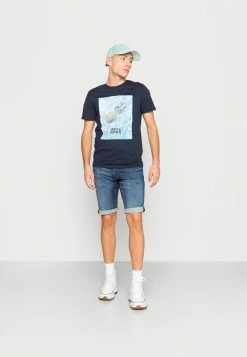 Alternative view of Jack & Jones JJISCALE JJLONG - Denim Shorts - Blue Denim