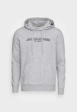 Jack & Jones JJBANK - Hoodie - Light Grey Melange -Jack & Jones Shop 9de372b4b2174509b74b83fc12d72146