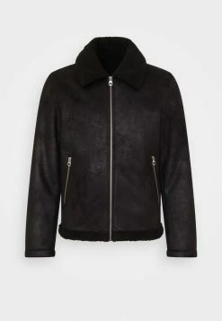 Jack & Jones JJEAGLE JACKET - Faux Leather Jacket - Black 12 Jack & Jones JJEAGLE JACKET - Faux Leather Jacket - Black -Jack & Jones Shop 9e0cdeff1f8249b496fab50998457f3c