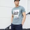 Jack & Jones JCOBOOSTER TEE CREW NECK - Print T-shirt - Trooper
