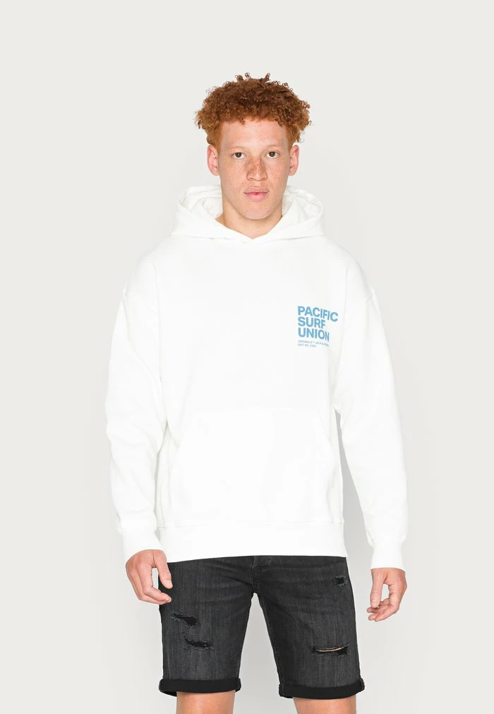 Jack & Jones JORPACIFIC HOOD UNISEX - Sweatshirt - Cloud Dancer 1 Jack & Jones JORPACIFIC HOOD UNISEX - Sweatshirt - Cloud Dancer