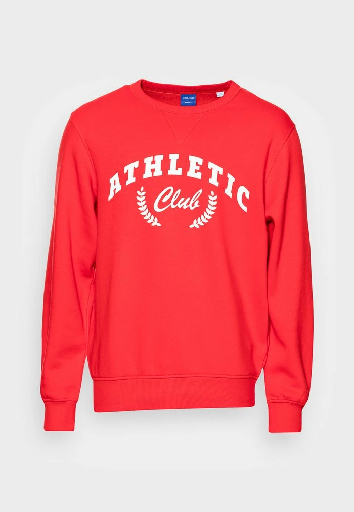 Jack & Jones JORTURBO CREW NECK UNISEX - Sweatshirt - High Risk Red 4 Jack & Jones JORTURBO CREW NECK UNISEX - Sweatshirt - High Risk Red - Image 4