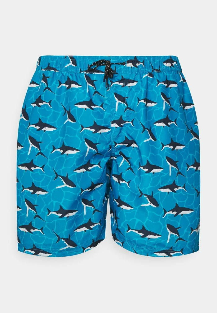 Jack & Jones ICRETE SWIM ANIMAL - Swimming Shorts - Hawaiian Surf 1 Jack & Jones ICRETE SWIM ANIMAL - Swimming Shorts - Hawaiian Surf