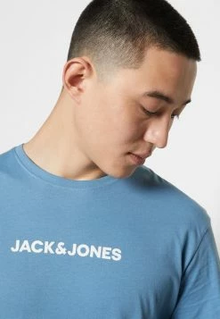 Jack & Jones JCOTHUNDER TEE CREW NECK - Print T-shirt - Riviera -Jack & Jones Shop 9f8ff82b98e641b280d1cb1be24435a5