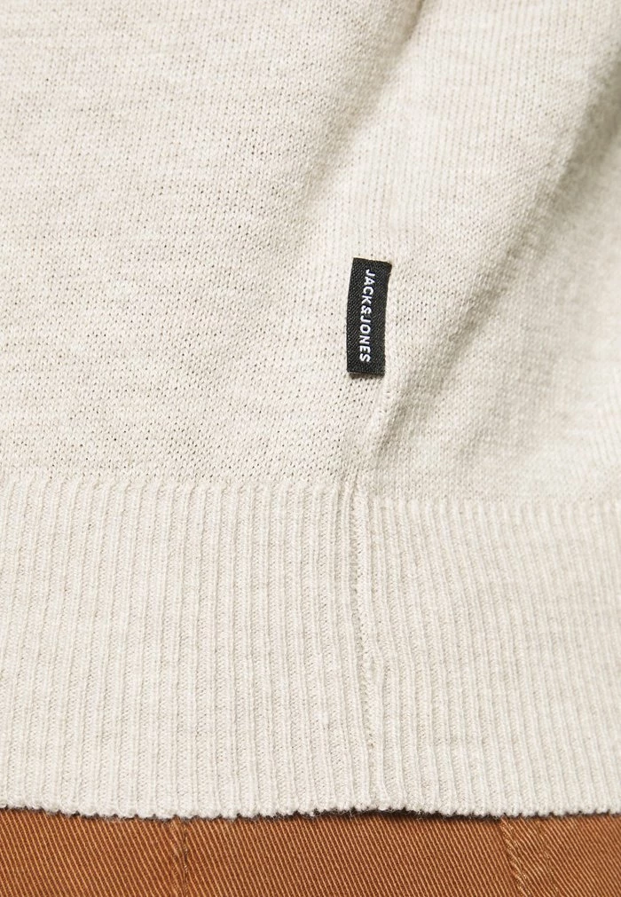 Jack & Jones JEEMIL NECK NOOS - Jumper - Oatmeal Melange 6 Jack & Jones JEEMIL NECK NOOS - Jumper - Oatmeal Melange - Image 6