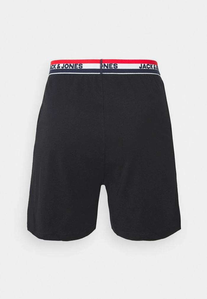 Jack & Jones JACLOUNGE SHORT SET - Pyjama Set - Black/white 5 Jack & Jones JACLOUNGE SHORT SET - Pyjama Set - Black/white - Image 5