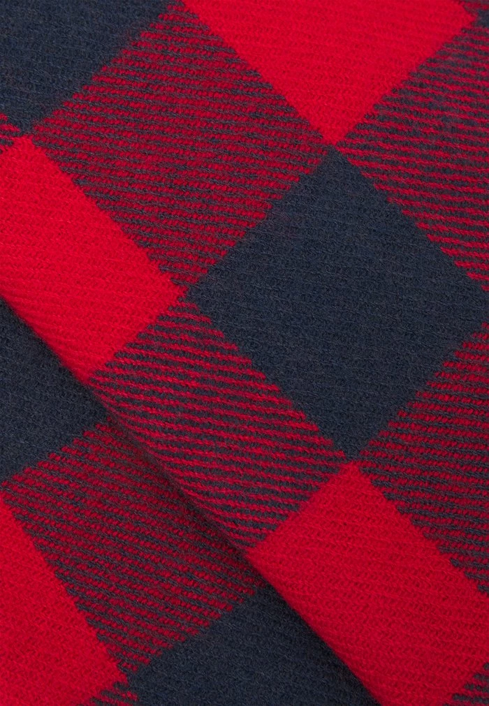 Jack & Jones JACSOLID CHECKS WOVEN SCARF - Scarf - True Red 4 Jack & Jones JACSOLID CHECKS WOVEN SCARF - Scarf - True Red - Image 4