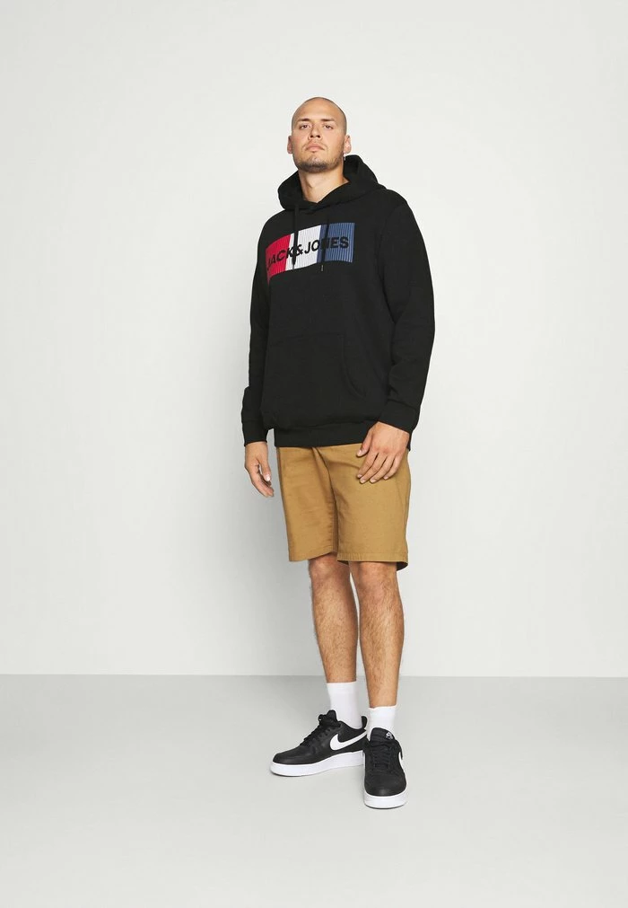 Jack & Jones JJECORP LOGO HOOD - Sweatshirt - Black 2 Jack & Jones JJECORP LOGO HOOD - Sweatshirt - Black - Image 2