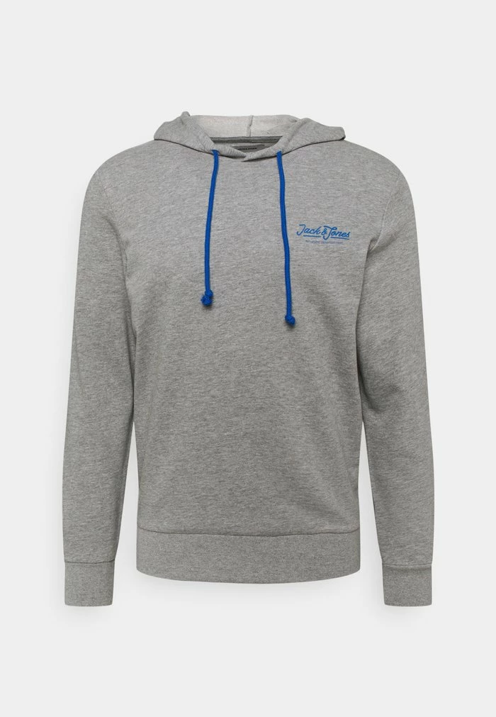 Jack & Jones JACCHAP HOODIE - Pyjama Top - Light Grey Melange 1 Jack & Jones JACCHAP HOODIE - Pyjama Top - Light Grey Melange