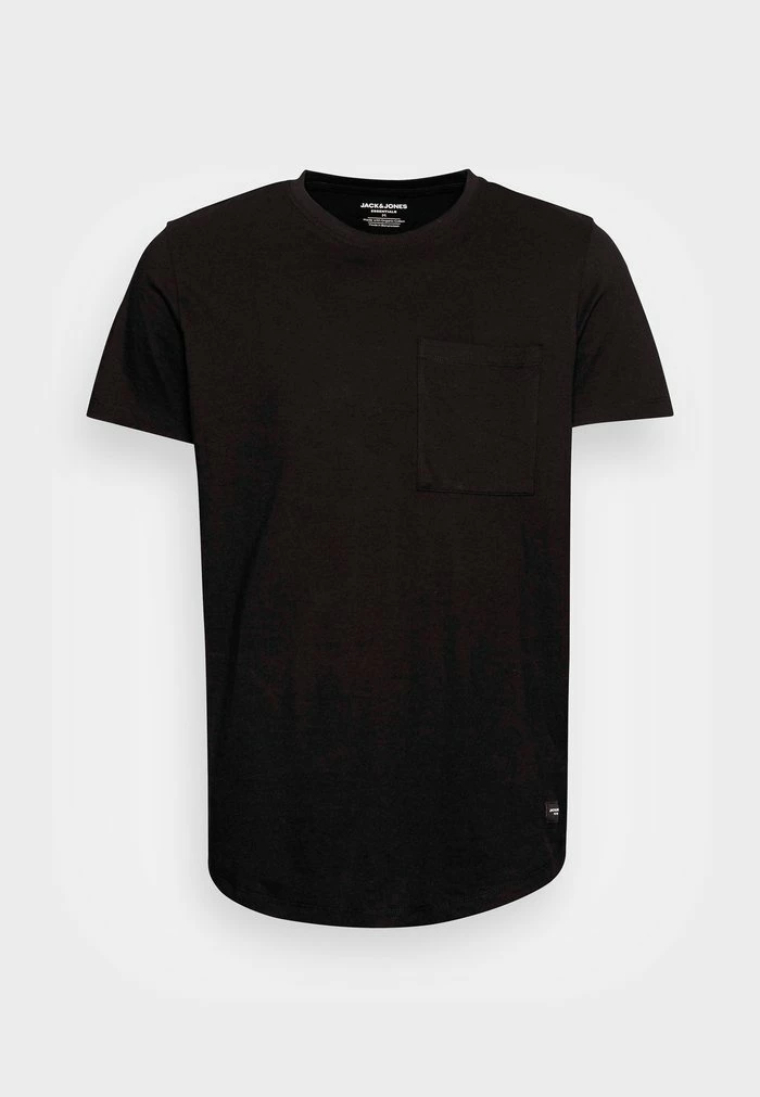 Jack & Jones JJENOA POCKET TEE CREW NECK - Basic T-shirt - Black 4 Jack & Jones JJENOA POCKET TEE CREW NECK - Basic T-shirt - Black - Image 4