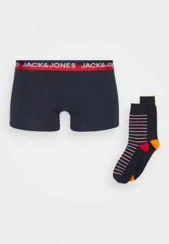Jack & Jones JACMAZON GIFTBOX - Pants - Navy Blazer