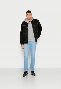 Alternative view of Jack & Jones JJEGORDON SHARK - Hoodie - Light Grey Melange/navy Blazer