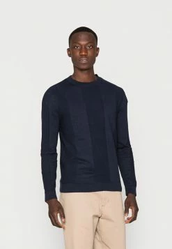 Jack & Jones JORINTER CREW NECK - Jumper - Navy