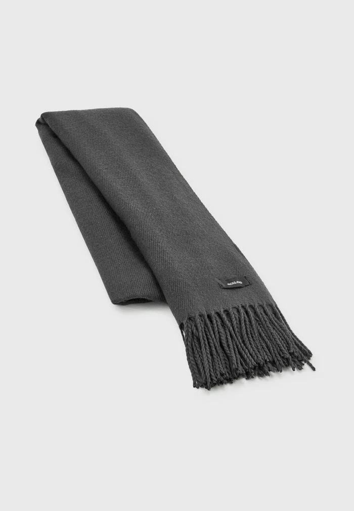 Jack & Jones JACSOLID SCARF - Scarf - Asphalt 1 Jack & Jones JACSOLID SCARF - Scarf - Asphalt