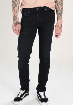 Jack & Jones JJIGLENN FELIX - Straight Leg Jeans - Black Denim