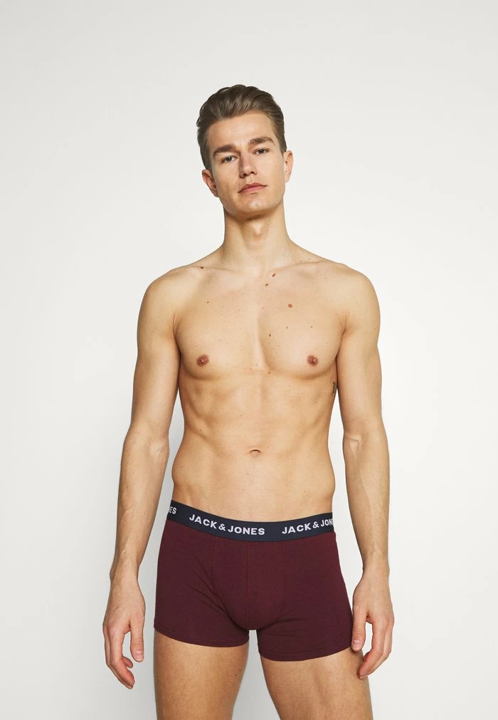 Jack & Jones JACSOLID TRUNKS 12 PACK - Pants - Navy Blazer/black/firey Red 3 Jack & Jones JACSOLID TRUNKS 12 PACK - Pants - Navy Blazer/black/firey Red - Image 3