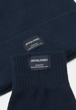 Jack & Jones JACBEANIE GLOVE GIFTBOX SET - Beanie - Navy Blazer -Jack & Jones Shop a3c08232264340139dd7b38d96b20b73
