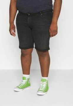 Jack & Jones RICK ORIGINAL - Denim Shorts - Black Denim